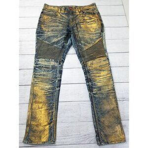 Jordan Craig Legacy Edition Aaron Moto Jeans Mens 34x30 (Tag 34x32)